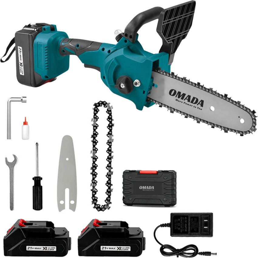 OmadaTools 8 Inch Chainsaw One Handed Electric Chain Saw Electric