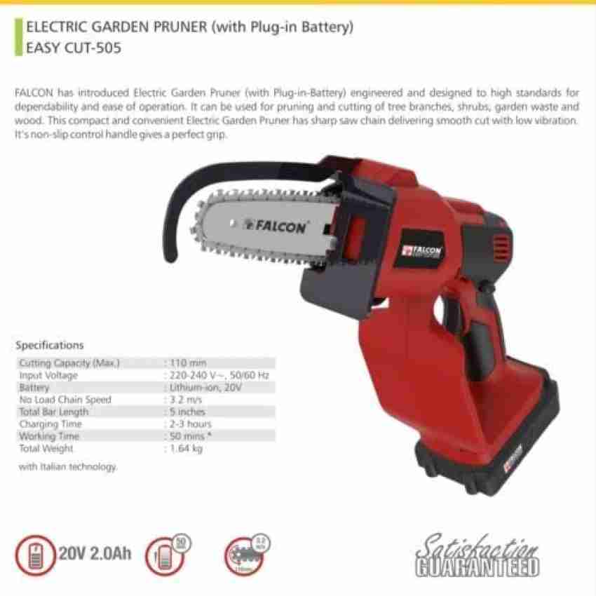 Cordless garden pruner discount for trees and shrubs