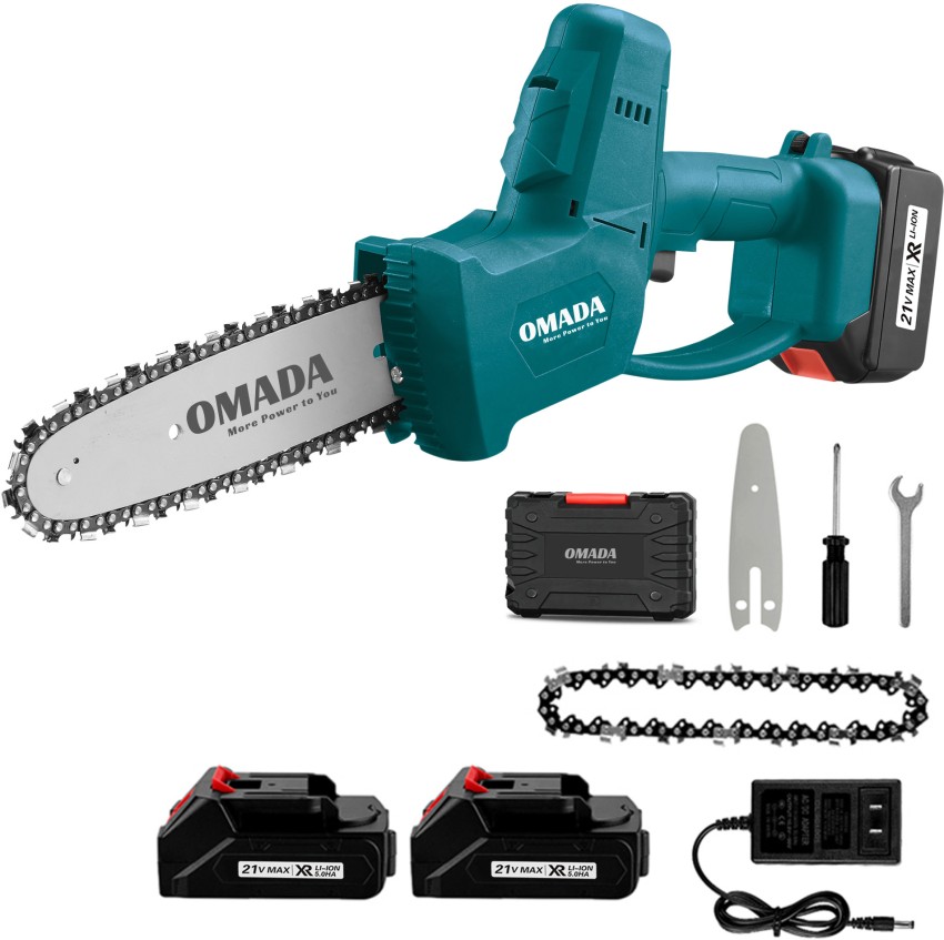 OmadaTools Mini ChainSaw 8 Inch Chainsaw Electric Handheld Saw