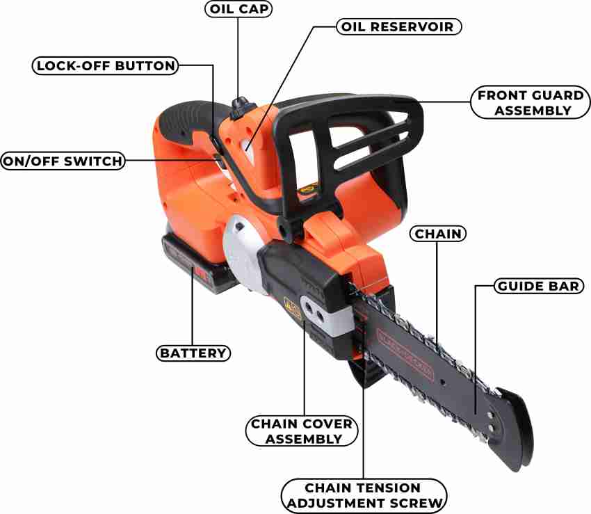 BLACK DECKER GKC1820L20 QW GKC1820L Cordless Chainsaw Price in