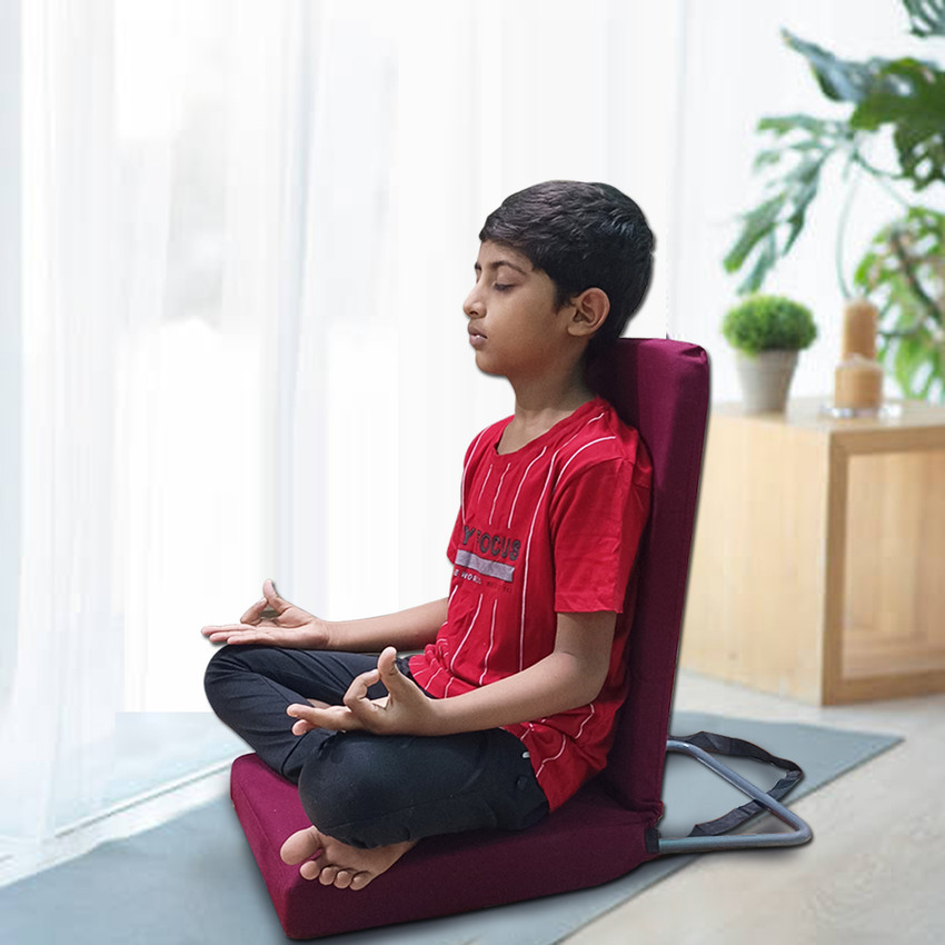 Yoga seat with backrest sales