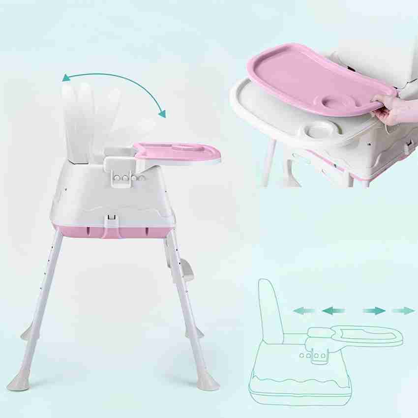 SYGA High Chair for Baby Kids Safety Toddler Feeding Booster Seat Dining Table Chair with Wheel Buy Baby Care Products in India Flipkart