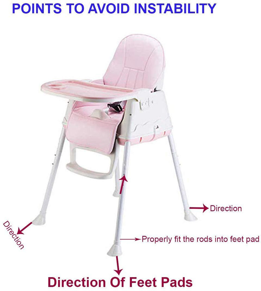 Pink booster deals seat for table