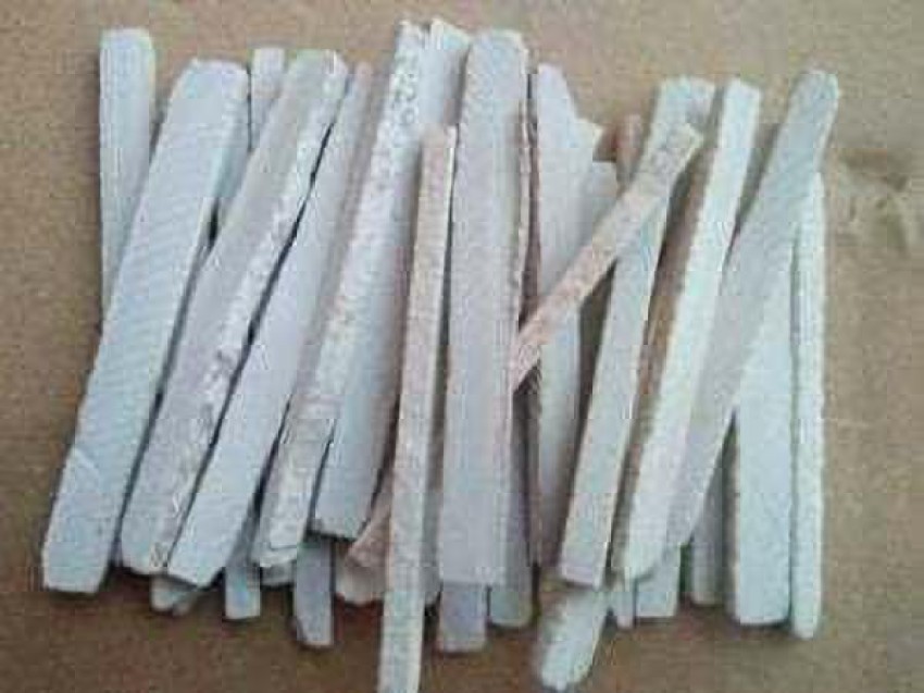 Slate Pencils White Color Natural Found Stone THIN 4 to 5 mm Thickness 100  gm / 200 gm / 300 gm / 400 gm / 500 gm /1000 gram free shipping !