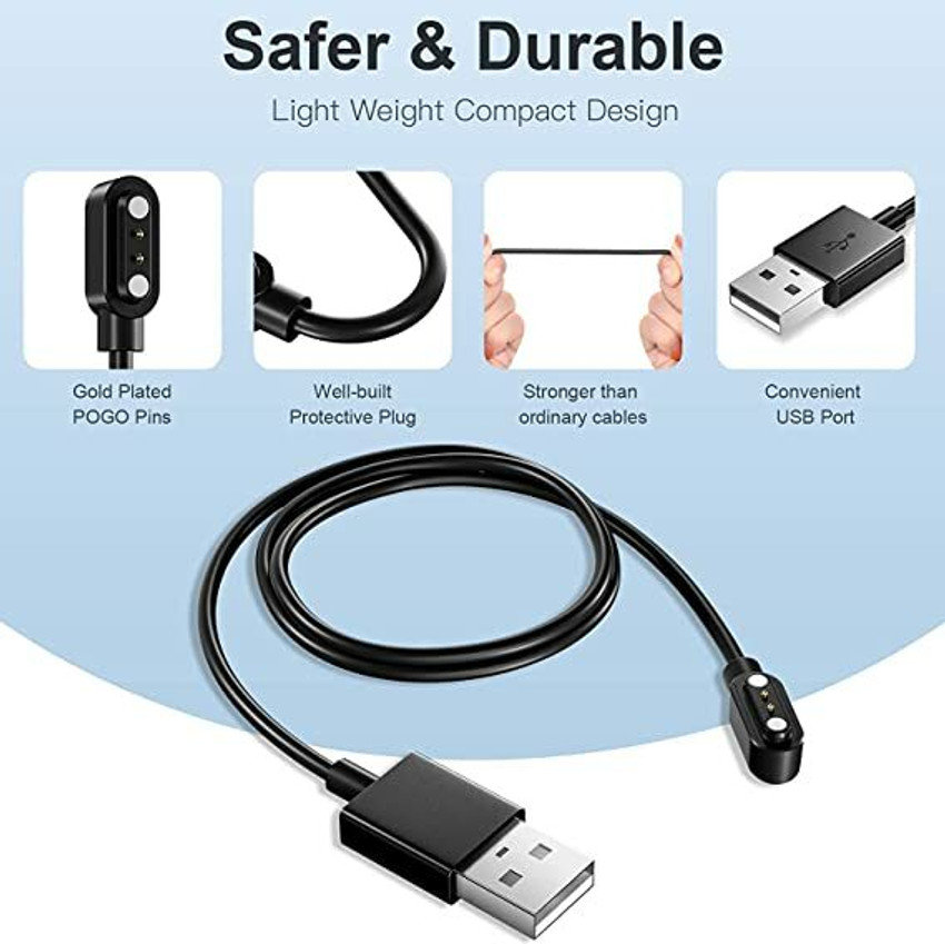 Smartwatch charger best sale 2 pin