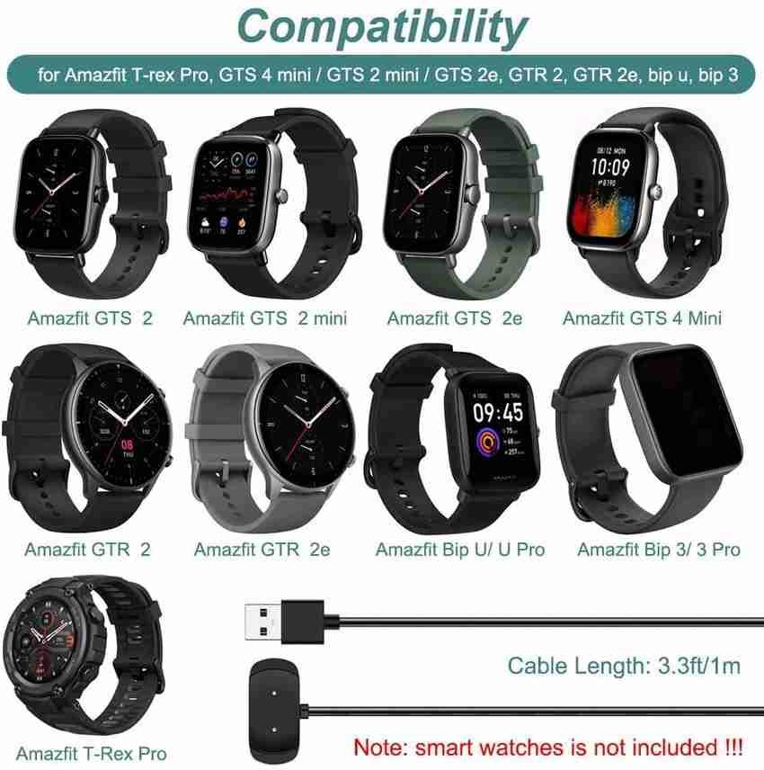 RAJINDER Charging Dock Charger for Amazfit BIP U GTS 2 GTR 2 Smartwatch Charging Pad Price in India Buy RAJINDER Charging Dock Charger for Amazfit BIP U GTS 2 GTR 2