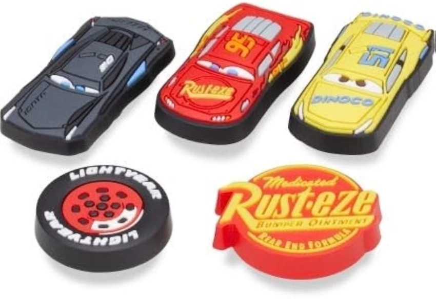 Jibbitz Pack Of 5 Disney Pixar Cars Zibbitz Charm For Croc Rubber Shoe Charm Price in India Buy Jibbitz Pack Of 5 Disney Pixar Cars Zibbitz Charm For Croc Rubber Shoe