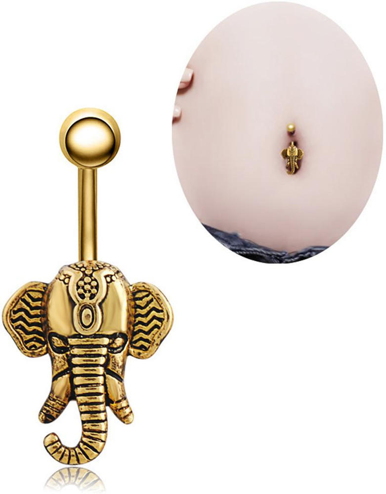 Elephant Belly Button Rings