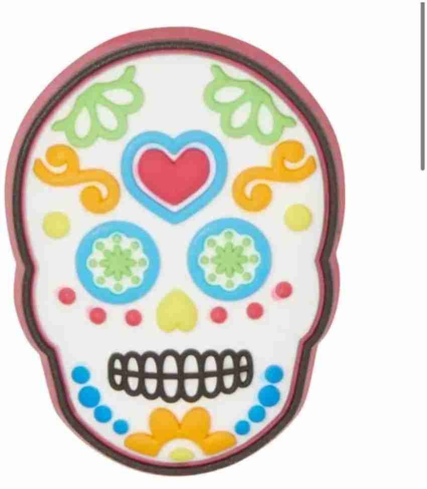 Charmm Sugar Skull jibbitz Rubber Shoe Charm