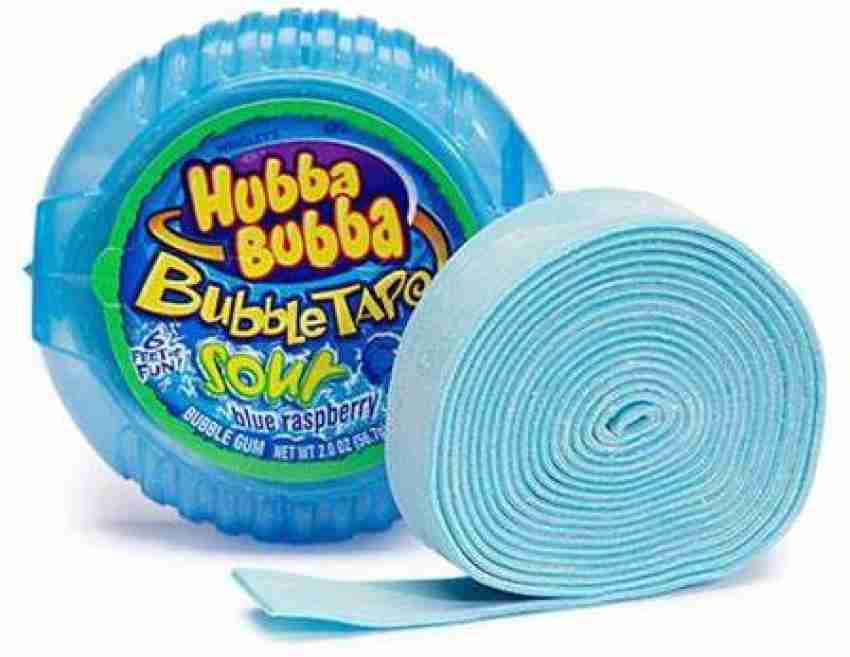 Hubba Bubba 21582 Bububblee Tape Sour Blue Raspberry 2Oz 12Ct 12/Cs