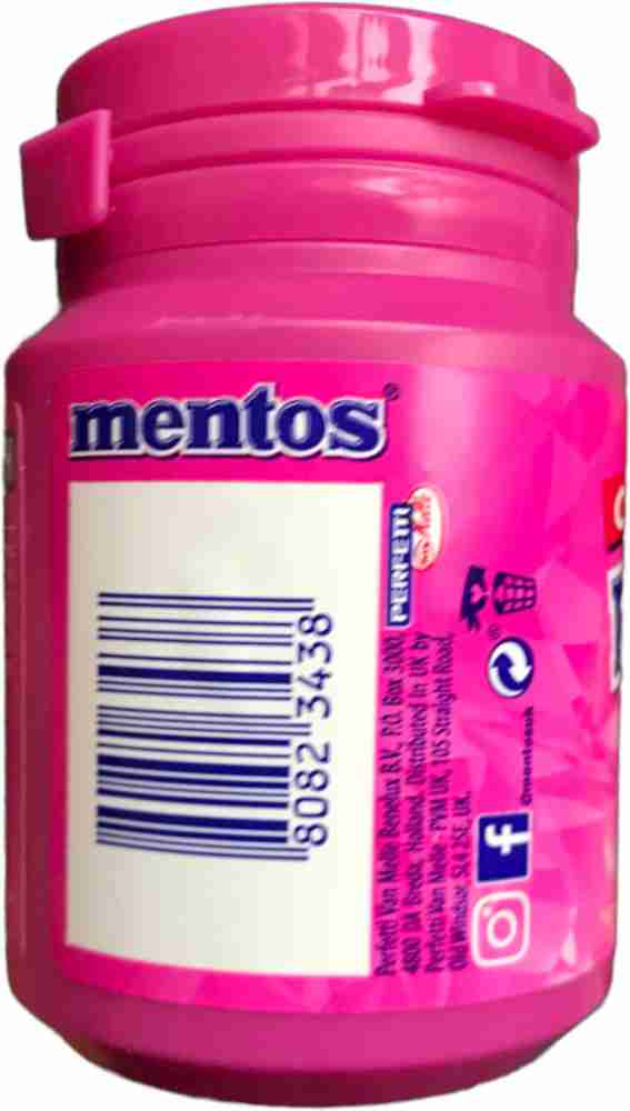 Mentos Pure Fresh Gum, Fresh Mint, 10 Count-15 Piece Bottle