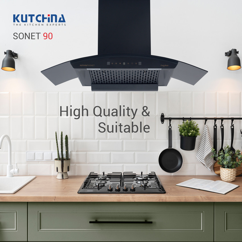 Kutchina SONET 90 Auto Clean Wall Mounted Chimney Price in India