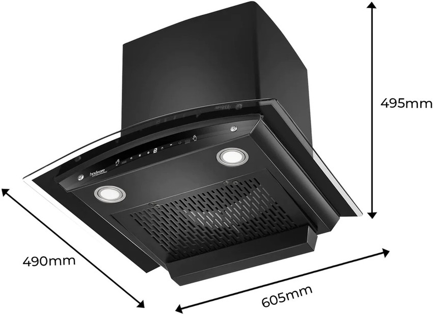 Hindware chimney chromia top