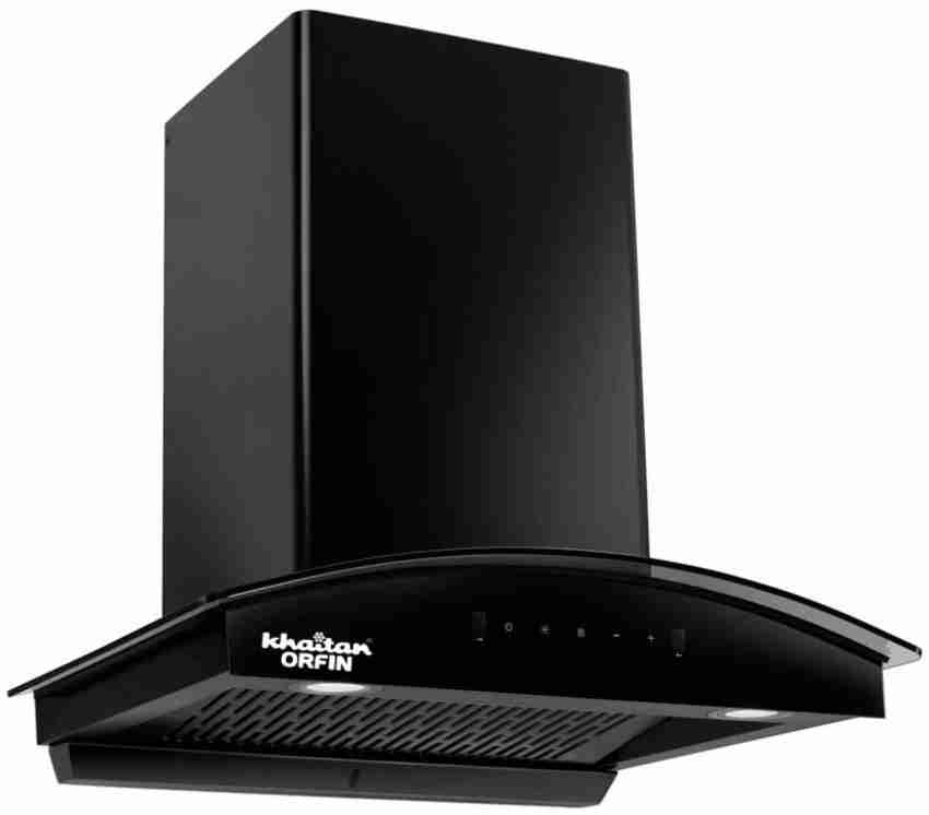 Khaitan Orfin KOAC 1060 Auto Clean Wall Mounted black 1400 CMH Chimney Price in India Buy Khaitan Orfin KOAC 1060 Auto Clean Wall Mounted black 1400 CMH Chimney online at Flipkart