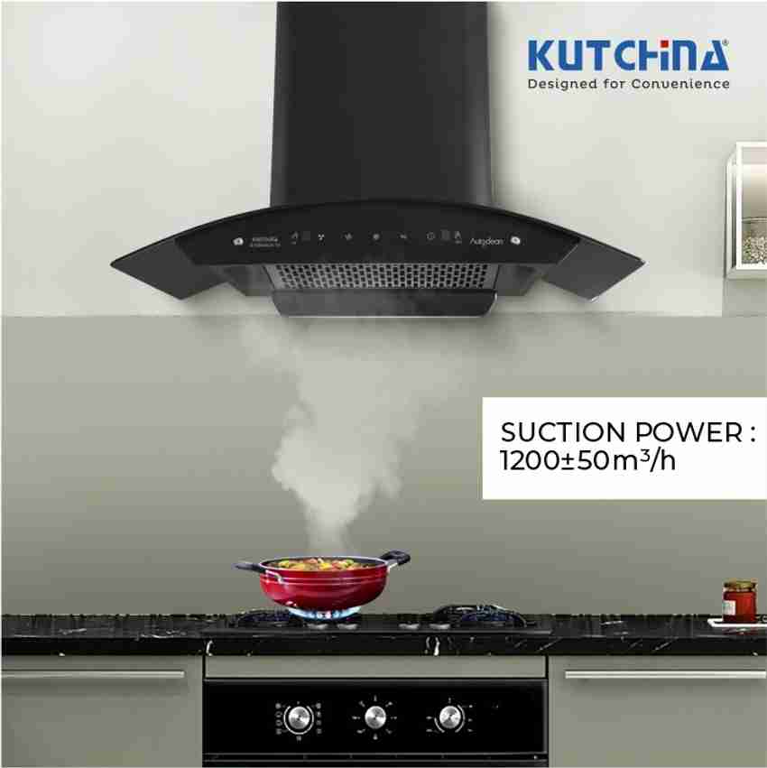 Kutchina ROMANIA 75 Auto Clean Wall Mounted Chimney Price in India