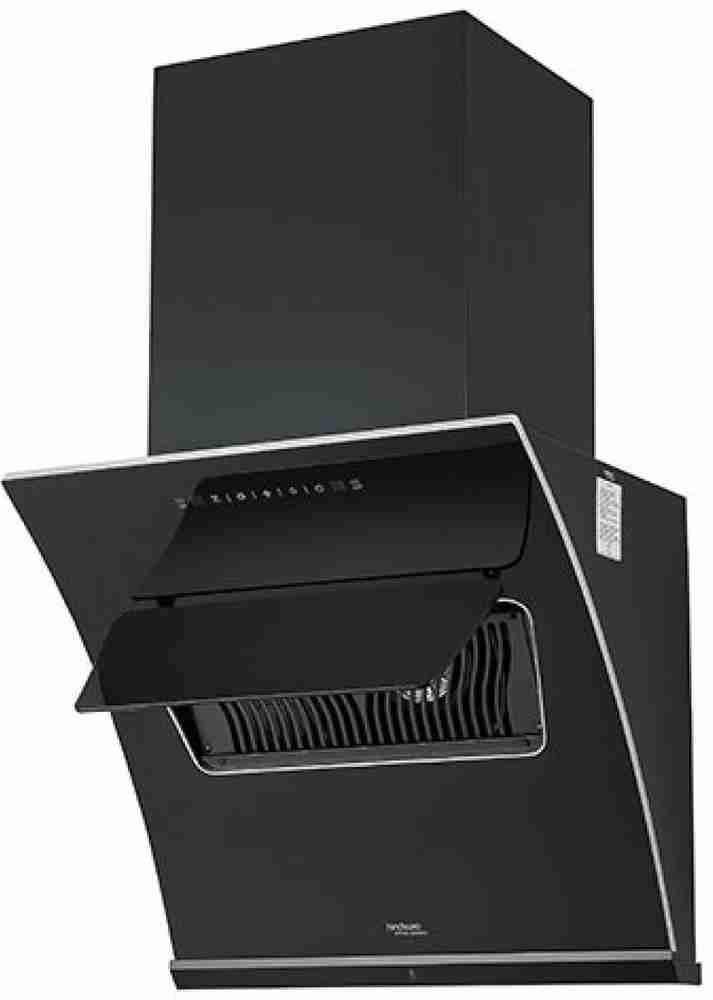 Hindware Essence black 60cm Auto Clean Wall Mounted Chimney Price