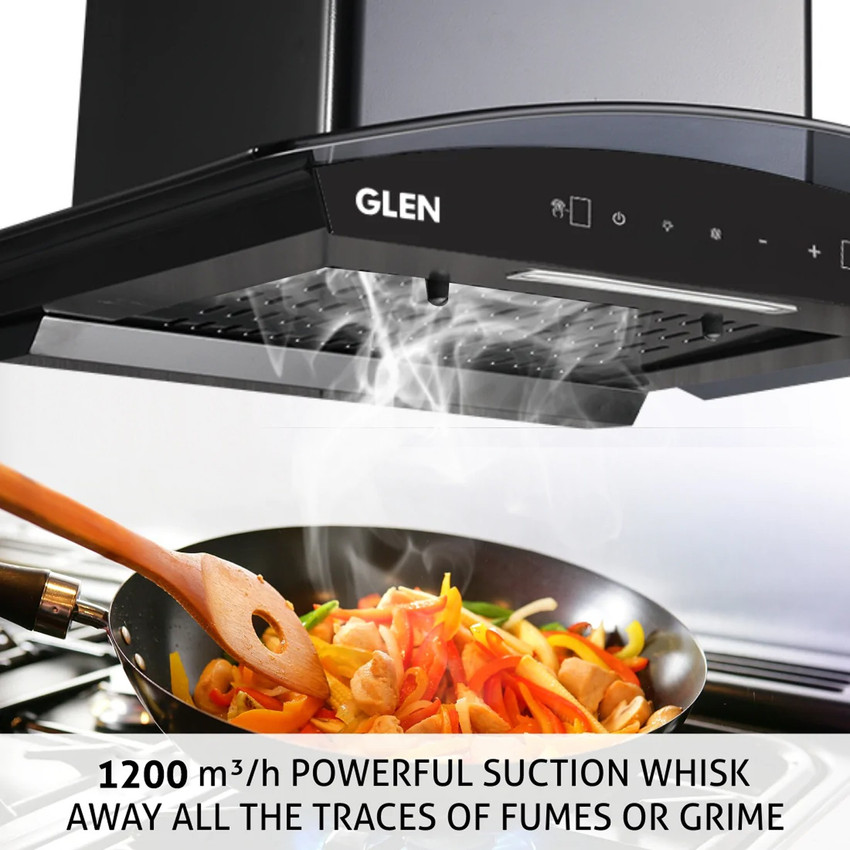 Glen 6060 BL AC 60 Auto Clean Wall Mounted Chimney Price in India