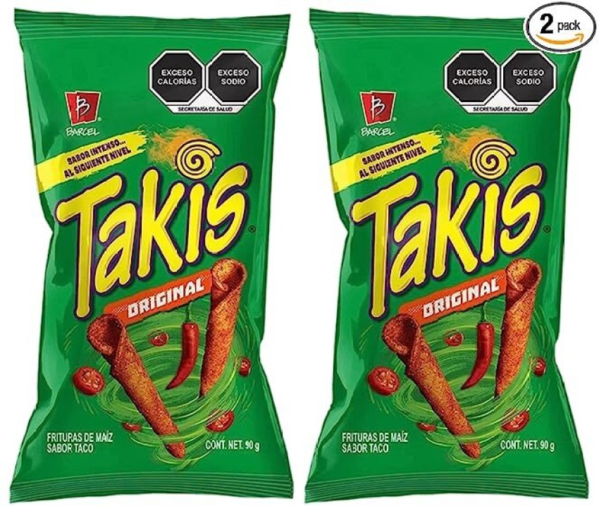 Takis Rolls Spicy Fuego Hot Chili Pepper & Lime Rolled Tortilla