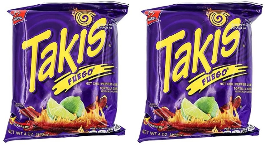 Buy Barcel Takis Fuego, 12 Count CHIPS Online India