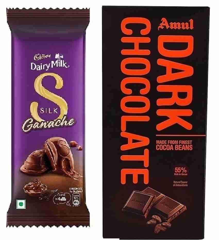 Cadbury Silk Ganache Chocolate Dark Chocolate Bars Price in India Buy Cadbury Silk Ganache Chocolate Dark Chocolate Bars online at Flipkart