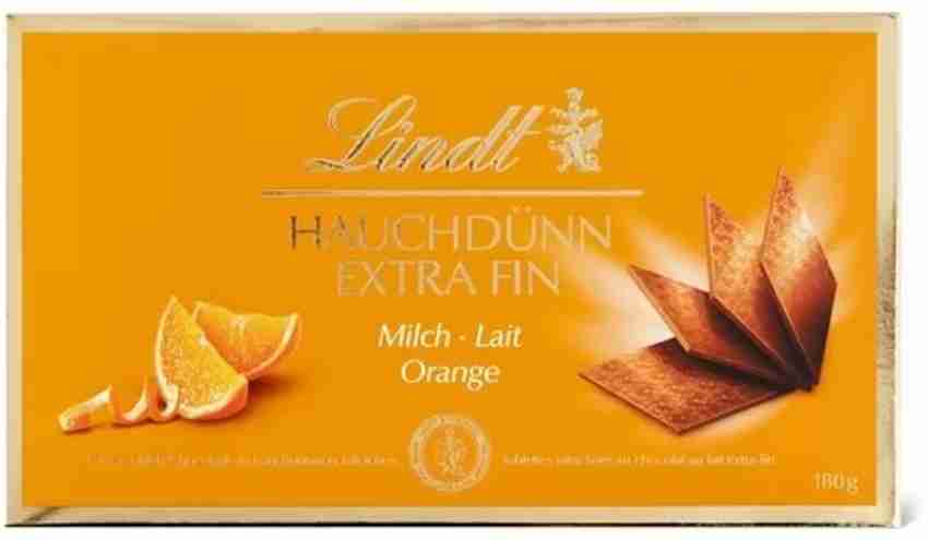 Lindt orange sale chocolate