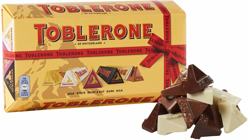 Toblerone Swiss Chocolate Variety Pack, Milk Chocolate, Dark