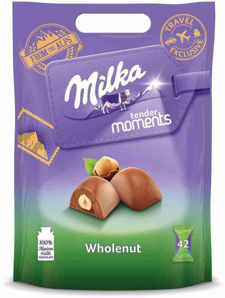 milka Tender Moments Wholenut Pouch, 405gm Bars Price in India - Buy milka  Tender Moments Wholenut Pouch, 405gm Bars online at