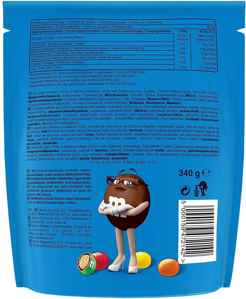 m&m's Peanut Milk Chocolate With Crispy Crunchy Yummy Box Bites Price in  India - Buy m&m's Peanut Milk Chocolate With Crispy Crunchy Yummy Box Bites  online at