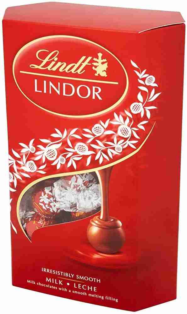LINDT Lindor Milk Chocolate In A New Jumbo Pack Truffles Price in