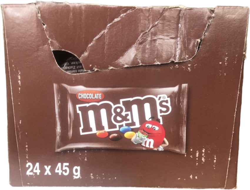 M&M's Milk Chocolate Bites Bag 45g (Pack of 24)