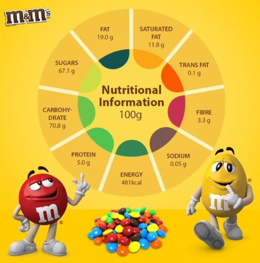 M&M's Cacahuètes - Pack familial - Mars - 550 g