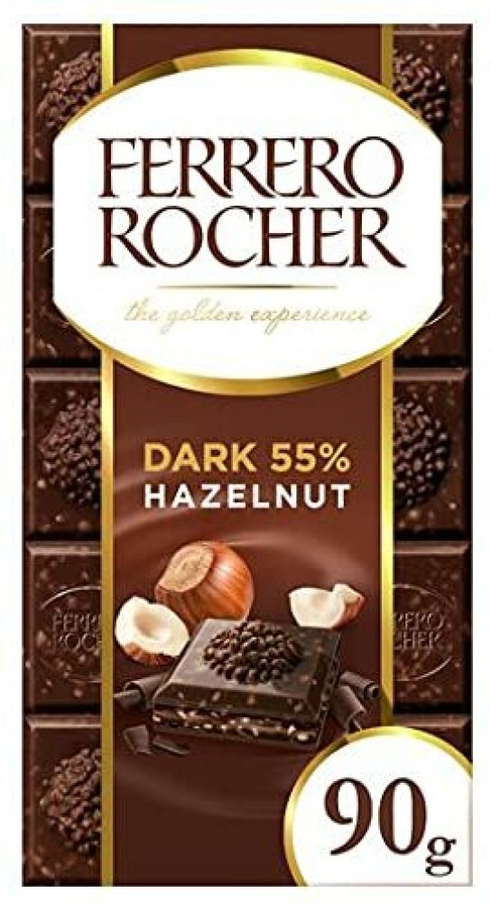 original Ferrero Rocher dark hazelnut Bar 90g New product from Germany