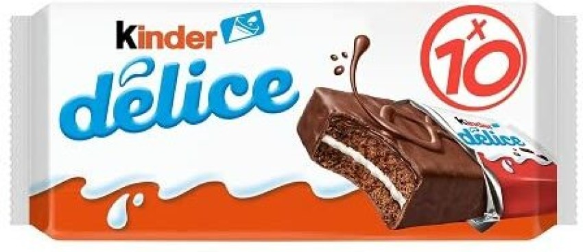 Kinder Délice chocolate cake with milk filling 390g (10pcs) – Soposopo