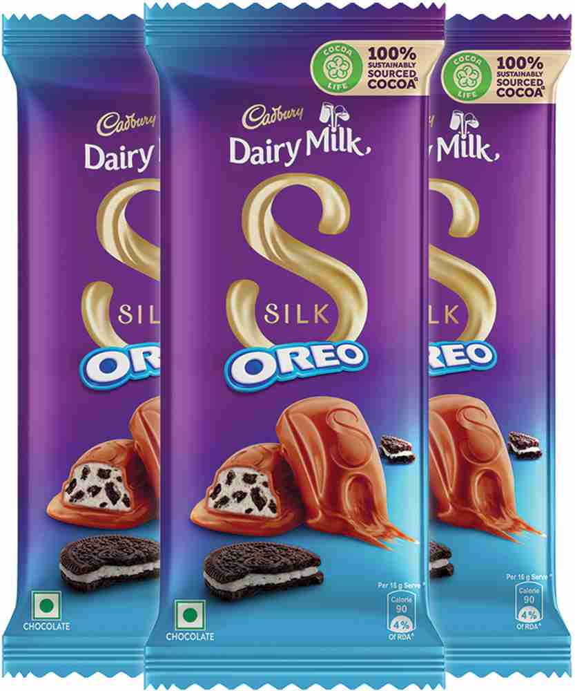 Cadbury Dairy Milk Silk Oreo Chocolate Bar Cadbury Dairy,, 52 OFF