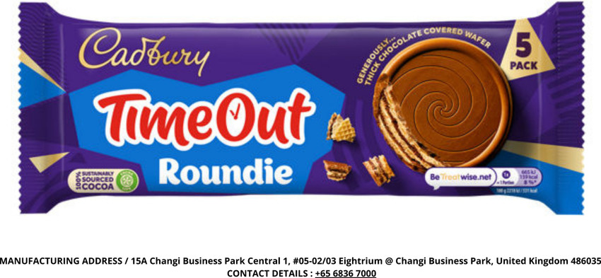 Cadbury roundie top
