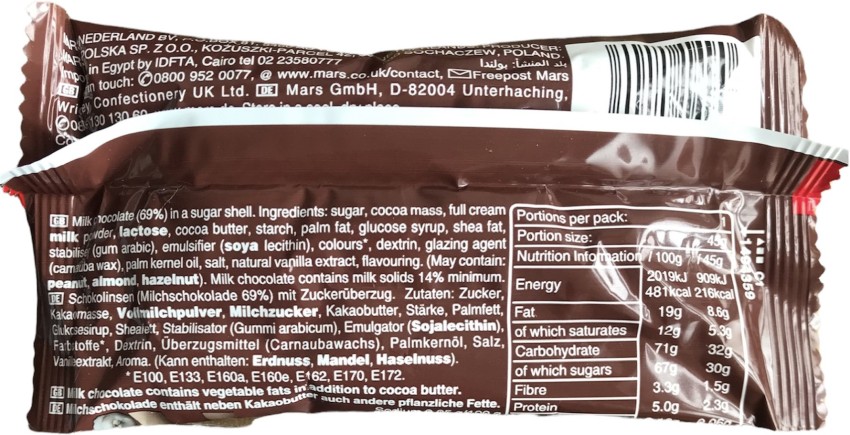 M&M's Choco Single 45g – Cococart India