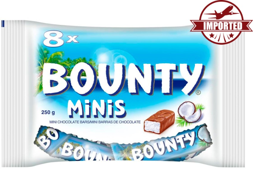Mini barre de chocolat lait Bounty 150 g - Kibo