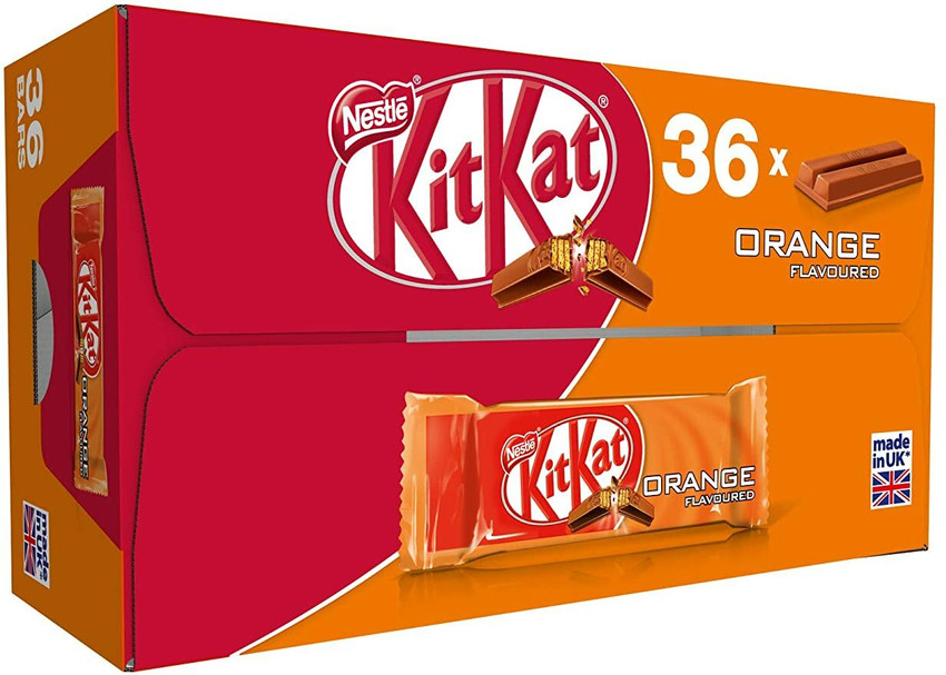 Orange kit kats top