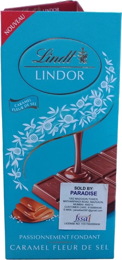 Lindor - Chocolat noir 70% - Passionnement fondant - Lindt - 100 g