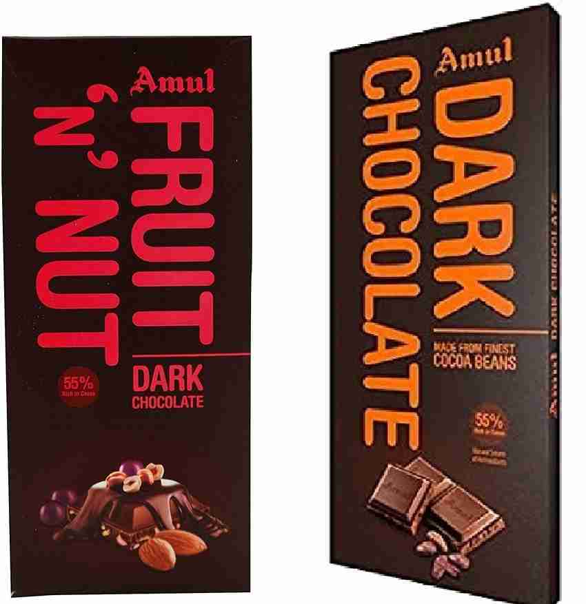 Amul dark hot sale chocolate