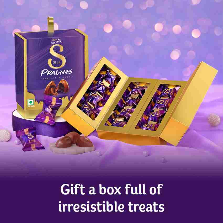 Cadbury Dairy Milk Silk Pralines Chocolate Gift Pack Truffles 