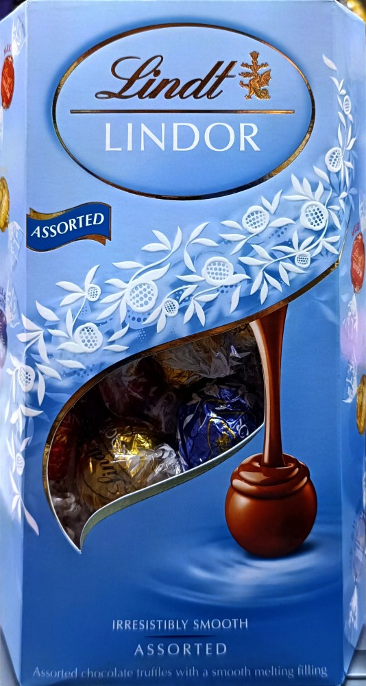 Lindt Lindor Assorted Chocolate Truffles Box 337g
