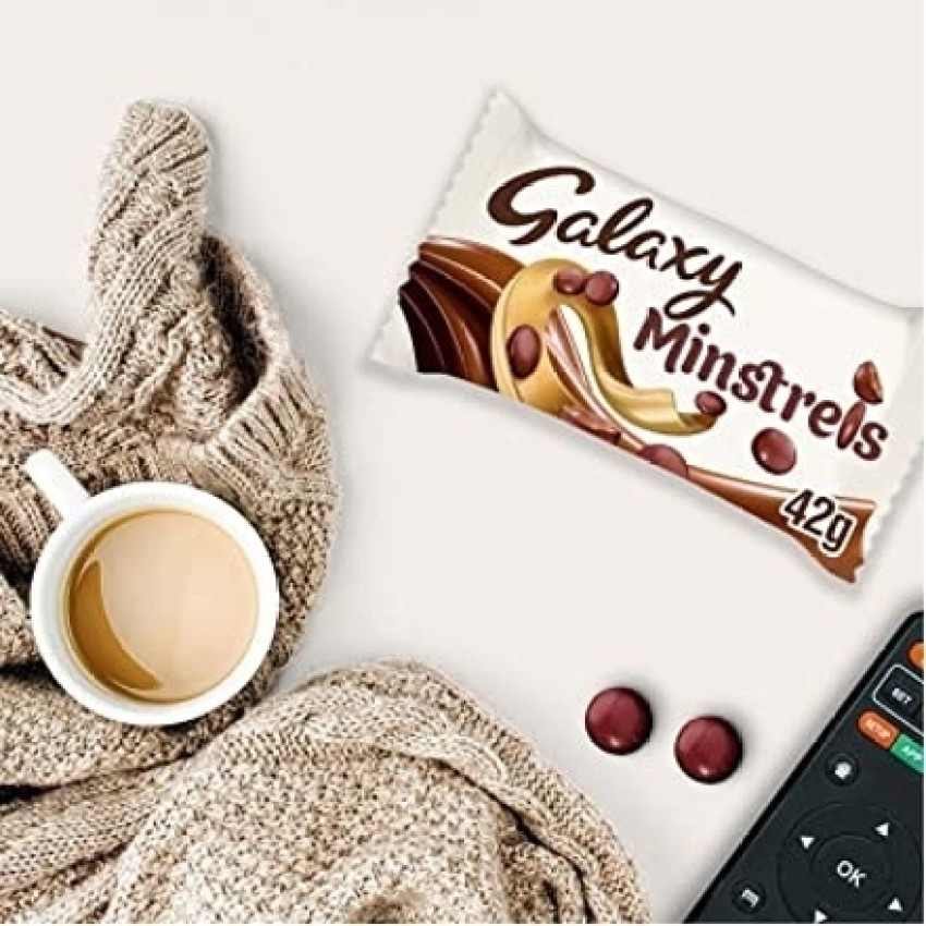 Galaxy Minstrels Milk Chocolate Buttons Bag 42g