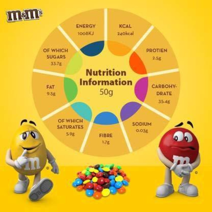 M&M's M&M's, Milk Chocolate Candies, 6 Fun Size Packs, 2.80 Oz