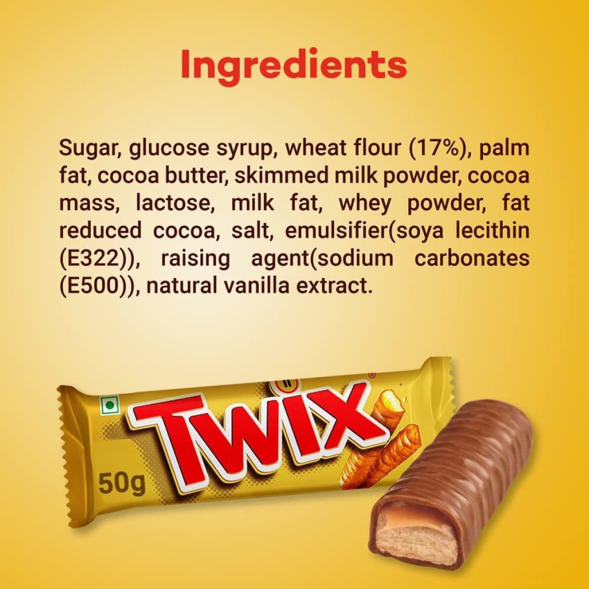 Twix Chocolate Bar 50 gr