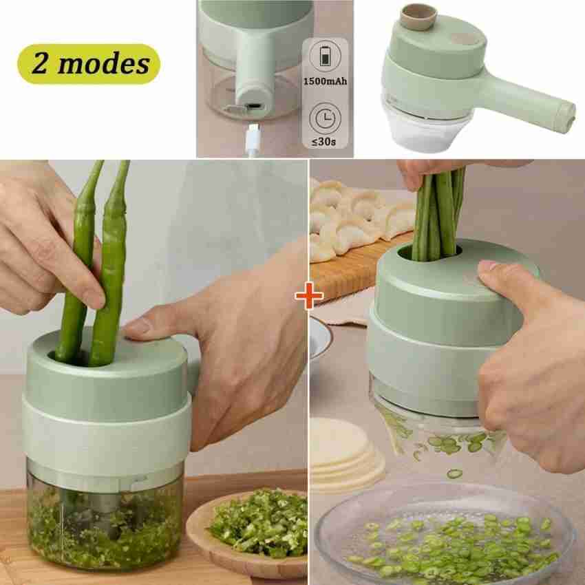 Electric Vegetable Fruit Chopper Cutter Food Onion Dicer Slicer