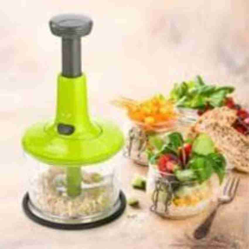 Plastic 950ml Vegetable Hand Chopper, For Kitchen