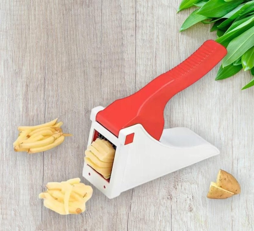 Potato Chipser French Fries Chips Maker Machine, Potato Finger Chips Cutter Potato  Grater & Slicer