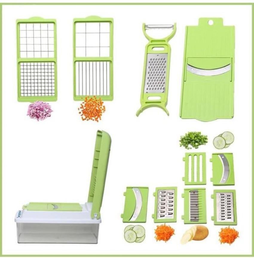 SLV 12 in 1 Vegetable Cutting Machine Vegetable & Fruit Grater & Slicer  Price in India - Buy SLV 12 in 1 Vegetable Cutting Machine Vegetable &  Fruit Grater & Slicer online at