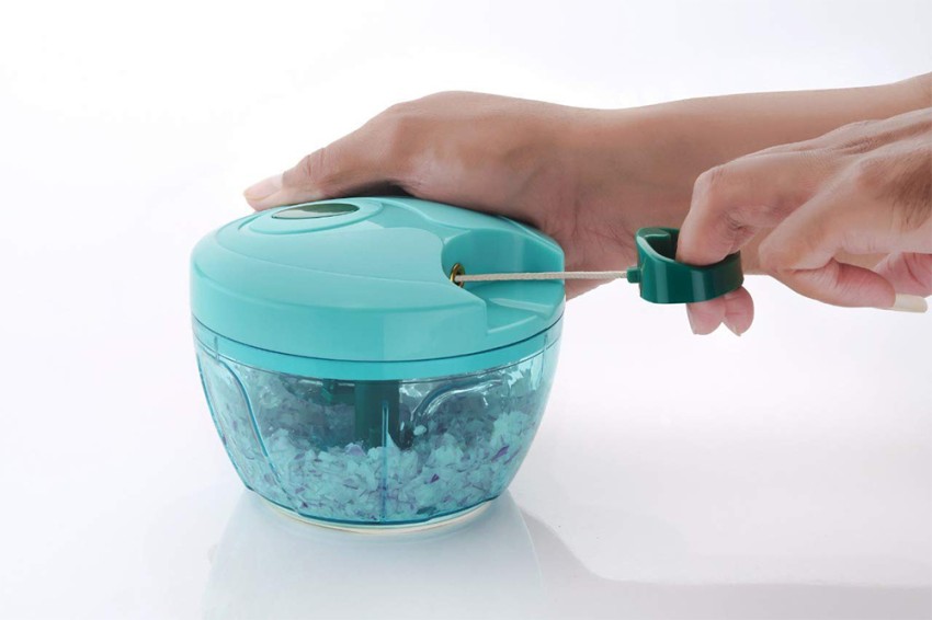 Hand Push Chopper 550 ML  3 Blades Kitchen Chopper